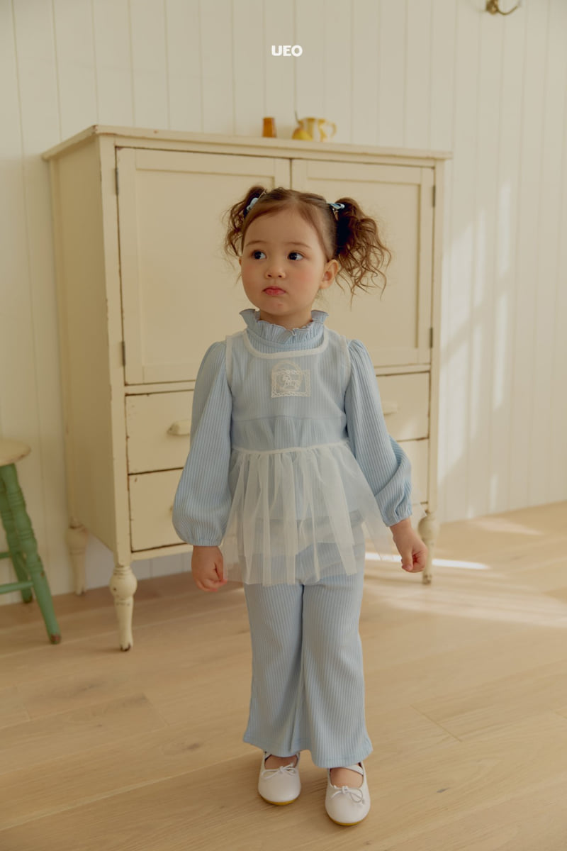 U Eo - Korean Children Fashion - #littlefashionista - Cherry Frill Set - 11