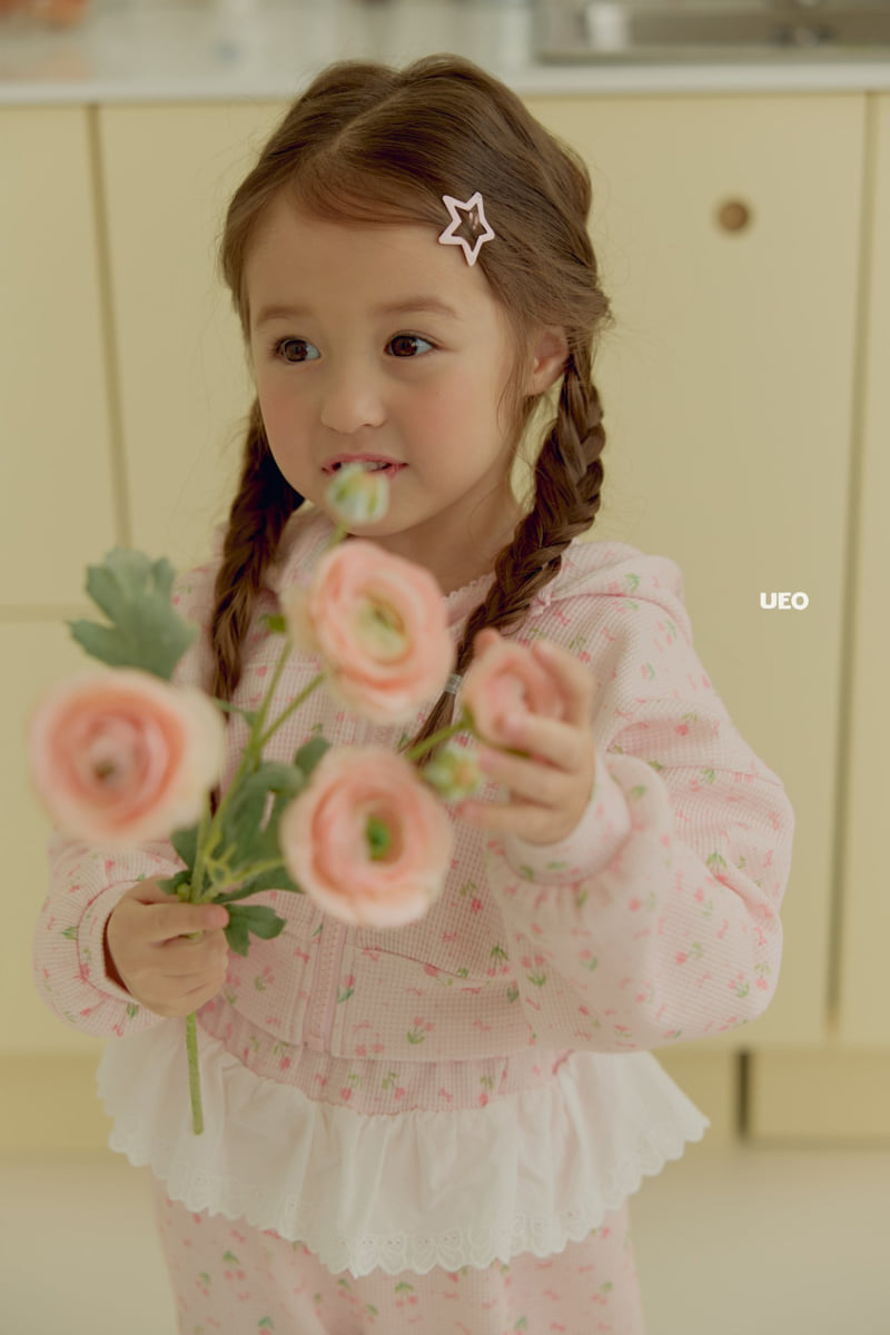 U Eo - Korean Children Fashion - #littlefashionista - Bonjour Hoodie Zip-up - 9