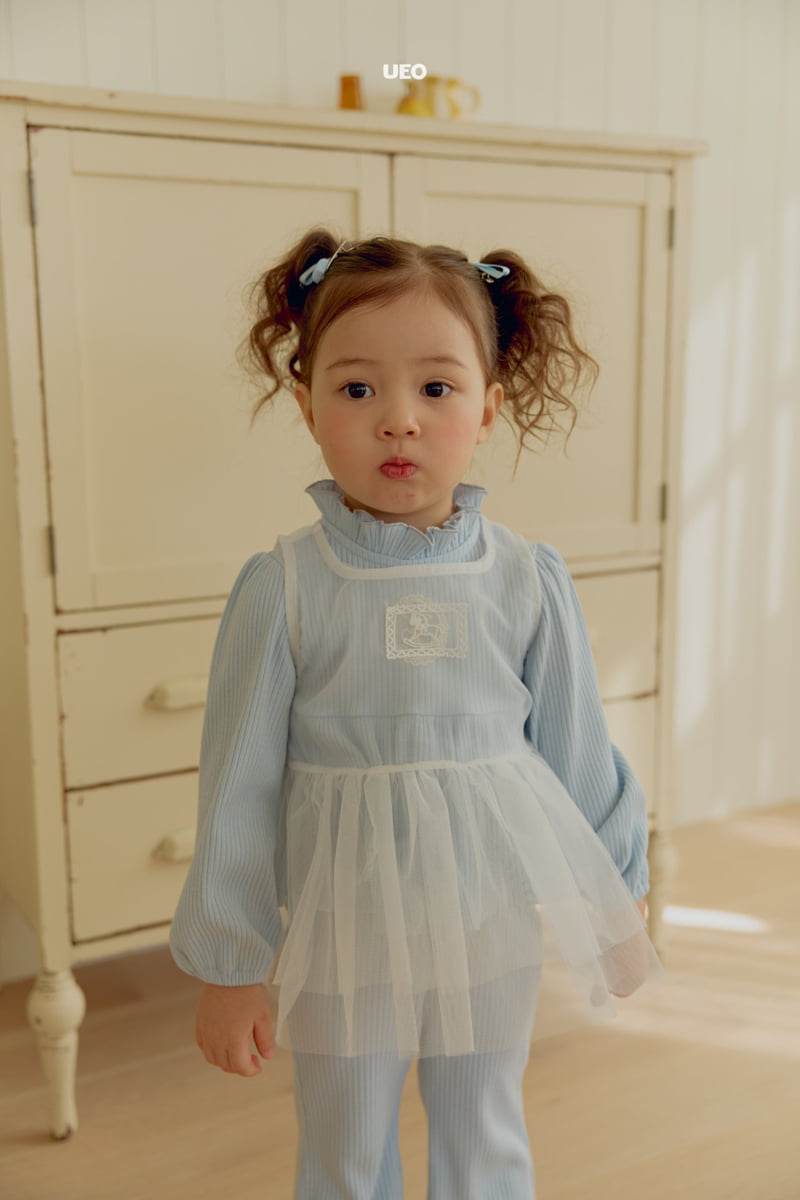 U Eo - Korean Children Fashion - #magicofchildhood - Cherry Frill Set - 12