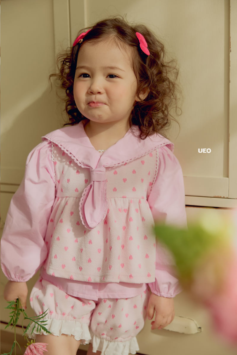 U Eo - Korean Children Fashion - #magicofchildhood - Ribbon Sailor Blouse - 12