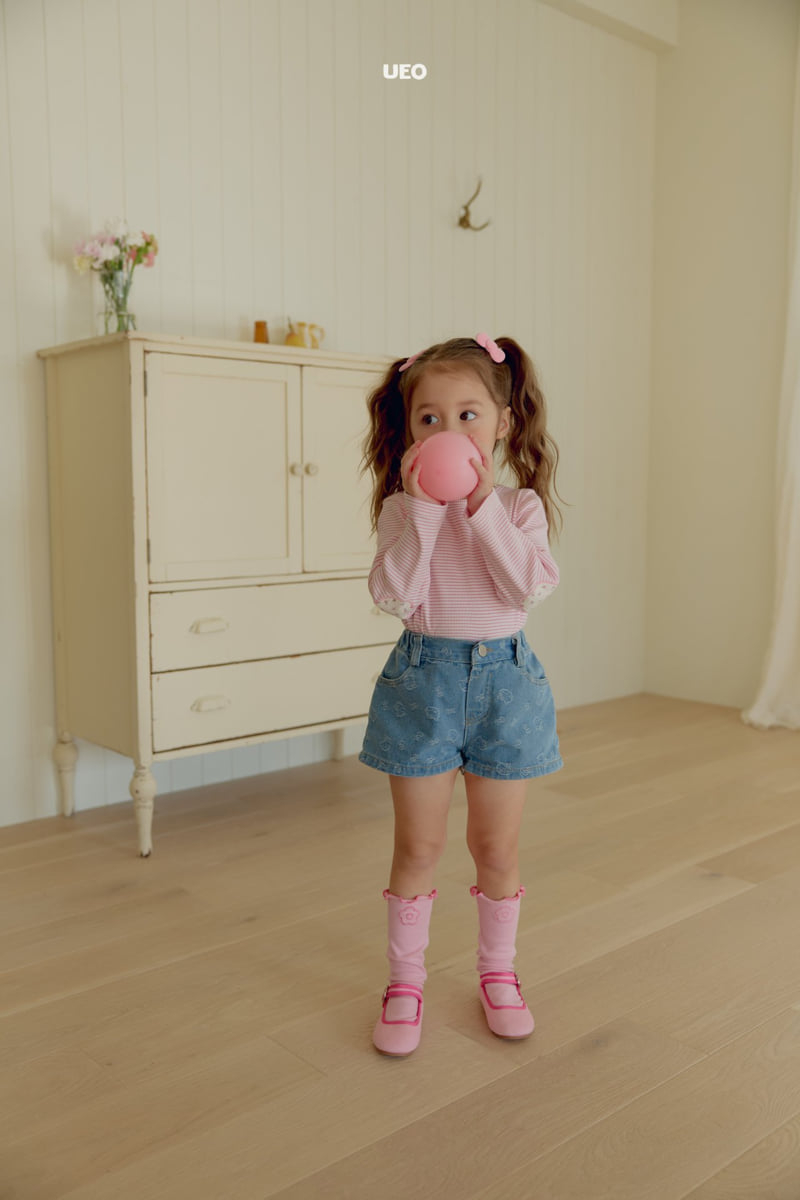 U Eo - Korean Children Fashion - #magicofchildhood - Cutie Denim Pants - 4