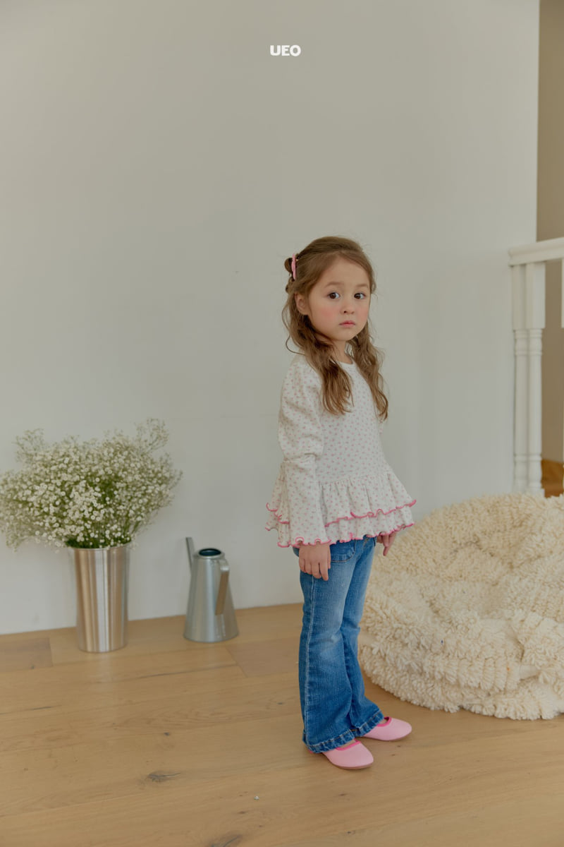U Eo - Korean Children Fashion - #minifashionista - Spring Frill Tee - 3