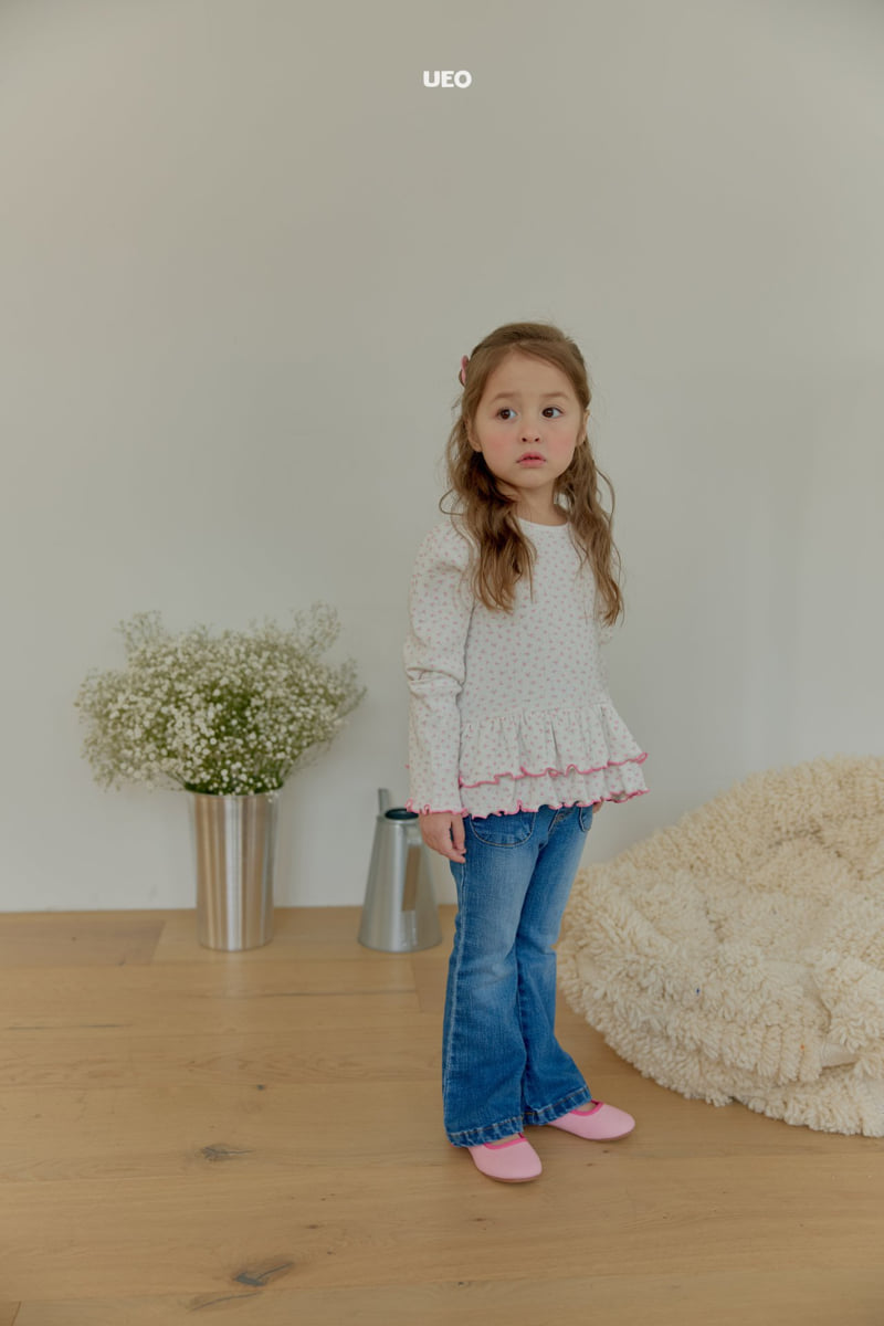 U Eo - Korean Children Fashion - #minifashionista - Spring Frill Tee - 4