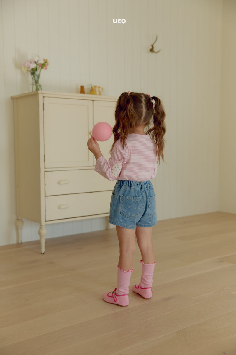U Eo - Korean Children Fashion - #stylishchildhood - Cutie Denim Pants - 8