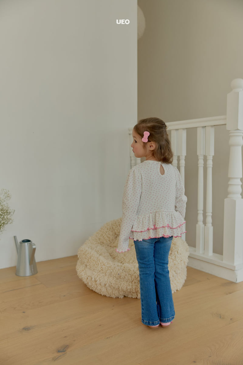 U Eo - Korean Children Fashion - #stylishchildhood - Spring Frill Tee - 7