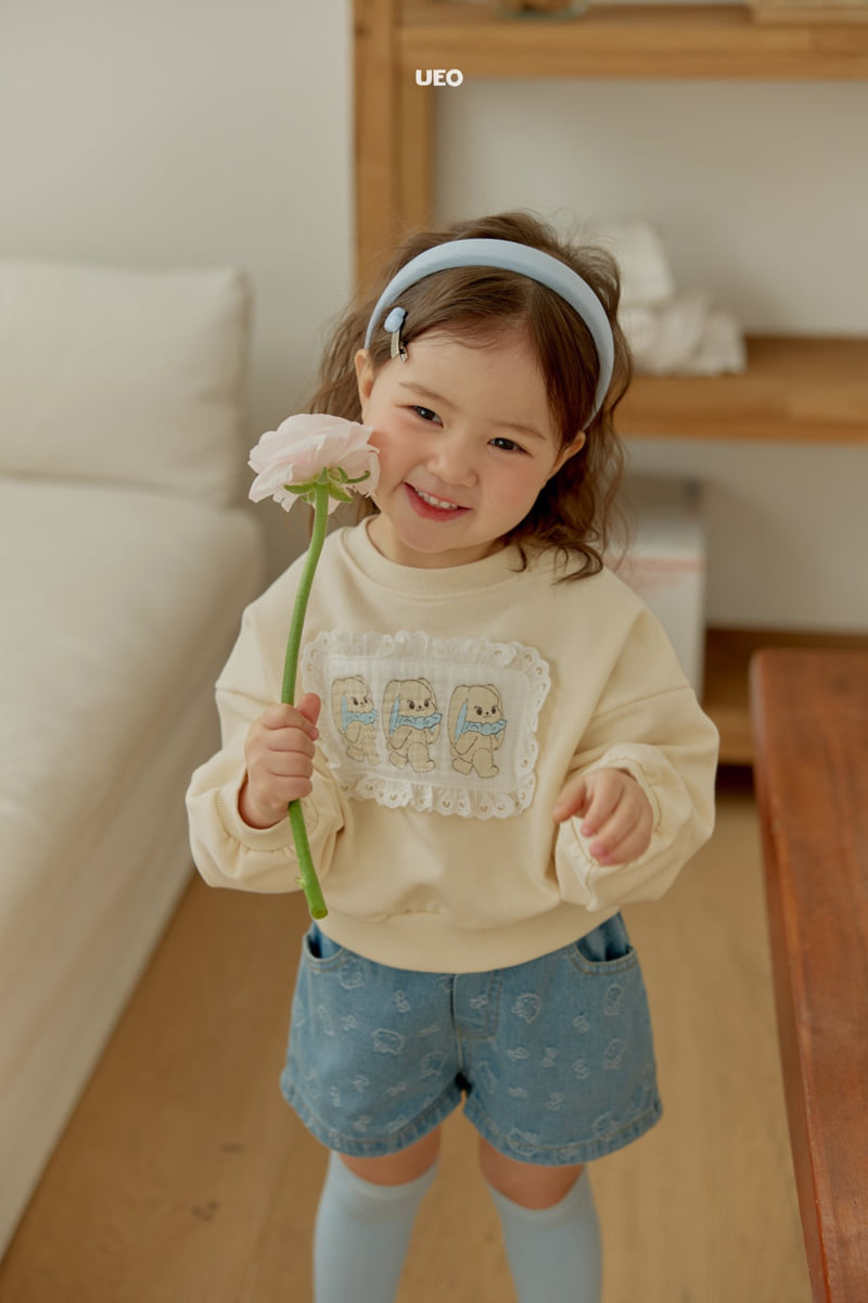 U Eo - Korean Children Fashion - #stylishchildhood - Rabbit Sweatshirt - 6