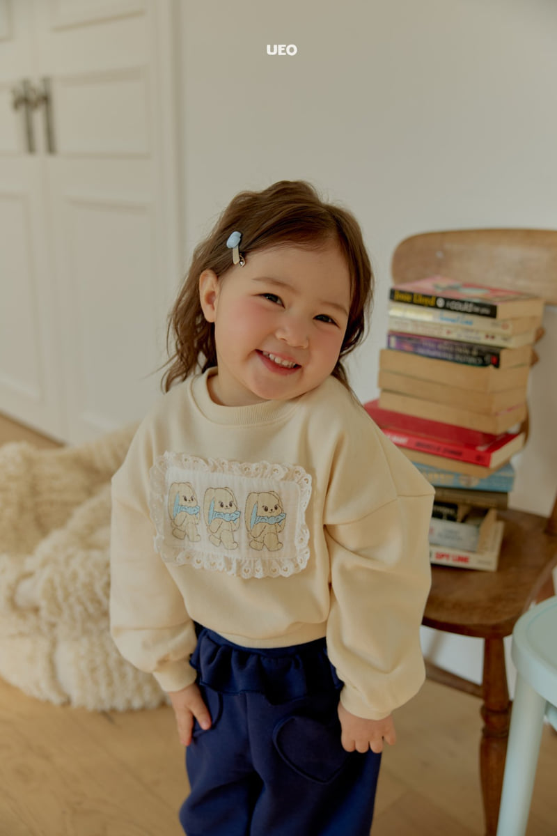 U Eo - Korean Children Fashion - #prettylittlegirls - Rabbit Sweatshirt - 4