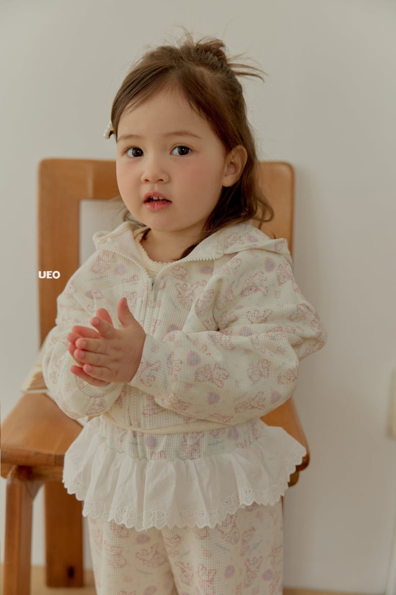 U Eo - Korean Children Fashion - #todddlerfashion - Hello Lace Jogger Pants - 3