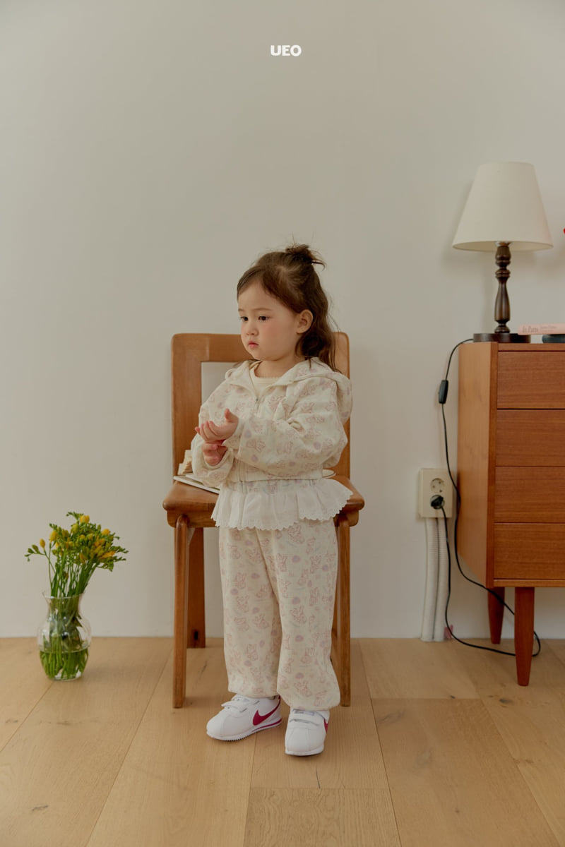 U Eo - Korean Children Fashion - #todddlerfashion - Hello Lace Jogger Pants - 4
