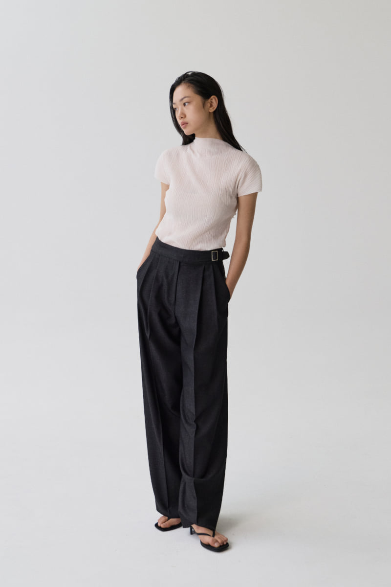Understanding - Korean Women Fashion - #momslook - Le Belt Joseph Pants - 6