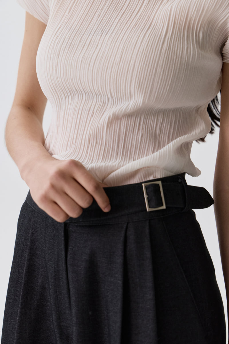 Understanding - Korean Women Fashion - #momslook - Le Belt Joseph Pants - 8