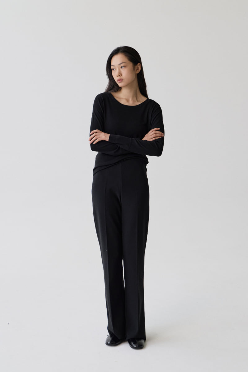 Understanding - Korean Women Fashion - #momslook - Mid Banding Pants - 5