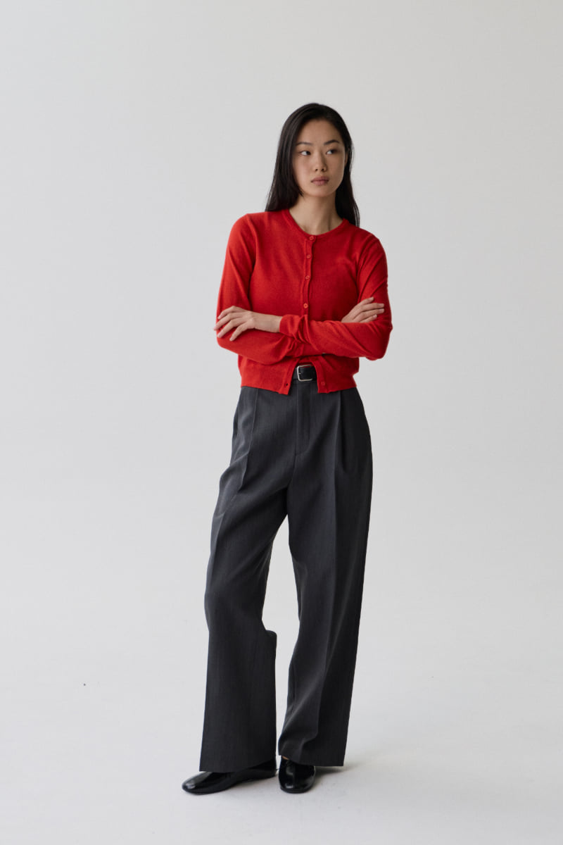 Understanding - Korean Women Fashion - #momslook - Tencel One-Tuck Pants - 6