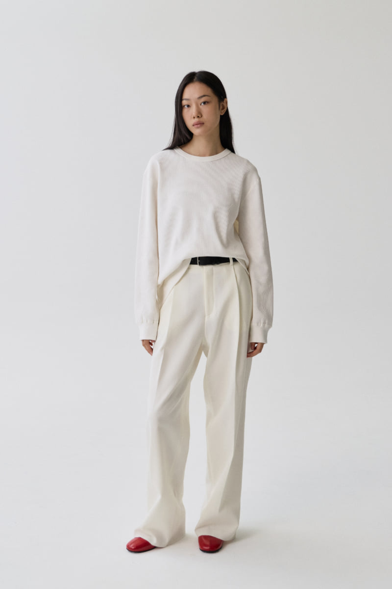 Understanding - Korean Women Fashion - #momslook - Tencel One-Tuck Pants - 8