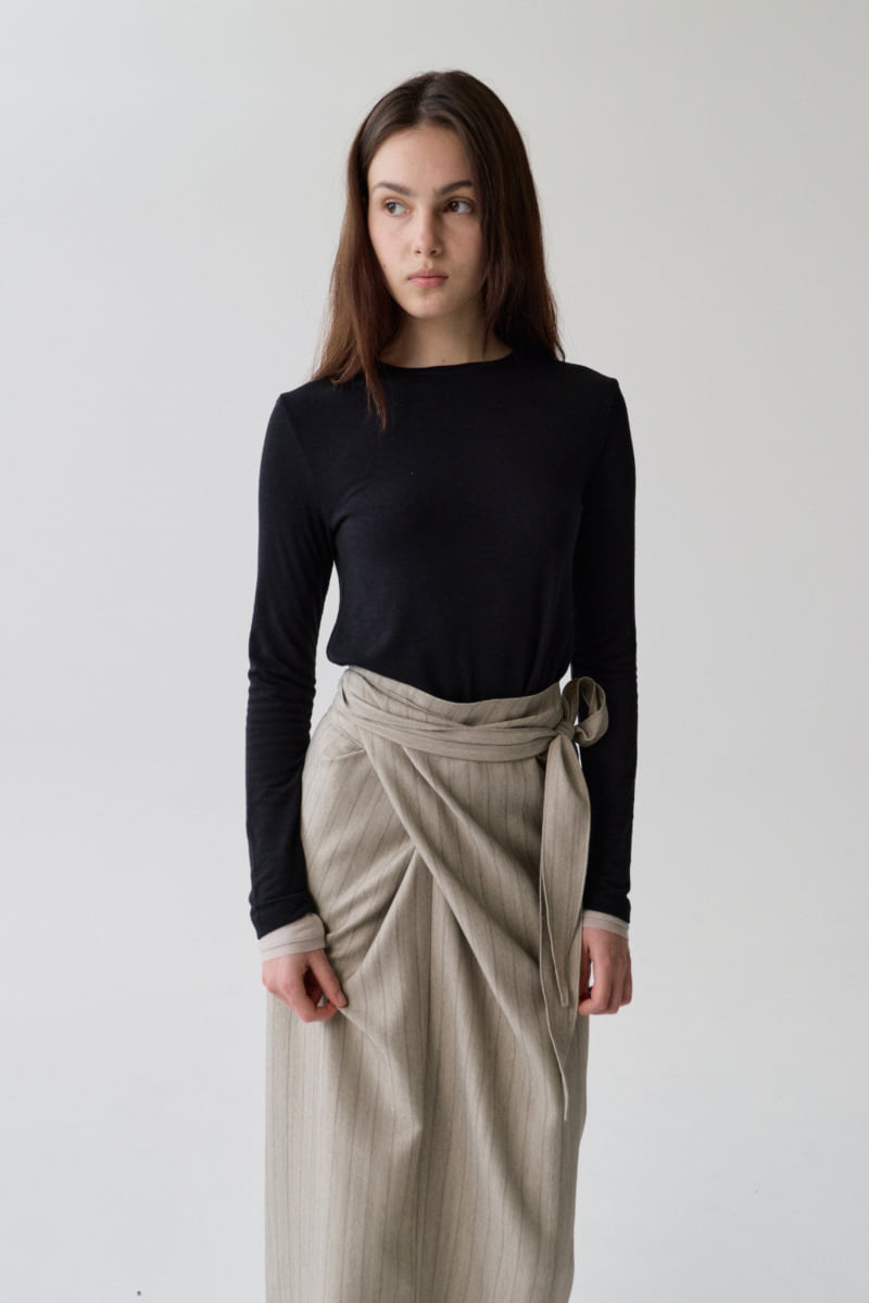 Understanding - Korean Women Fashion - #momslook - Like Tee - 10