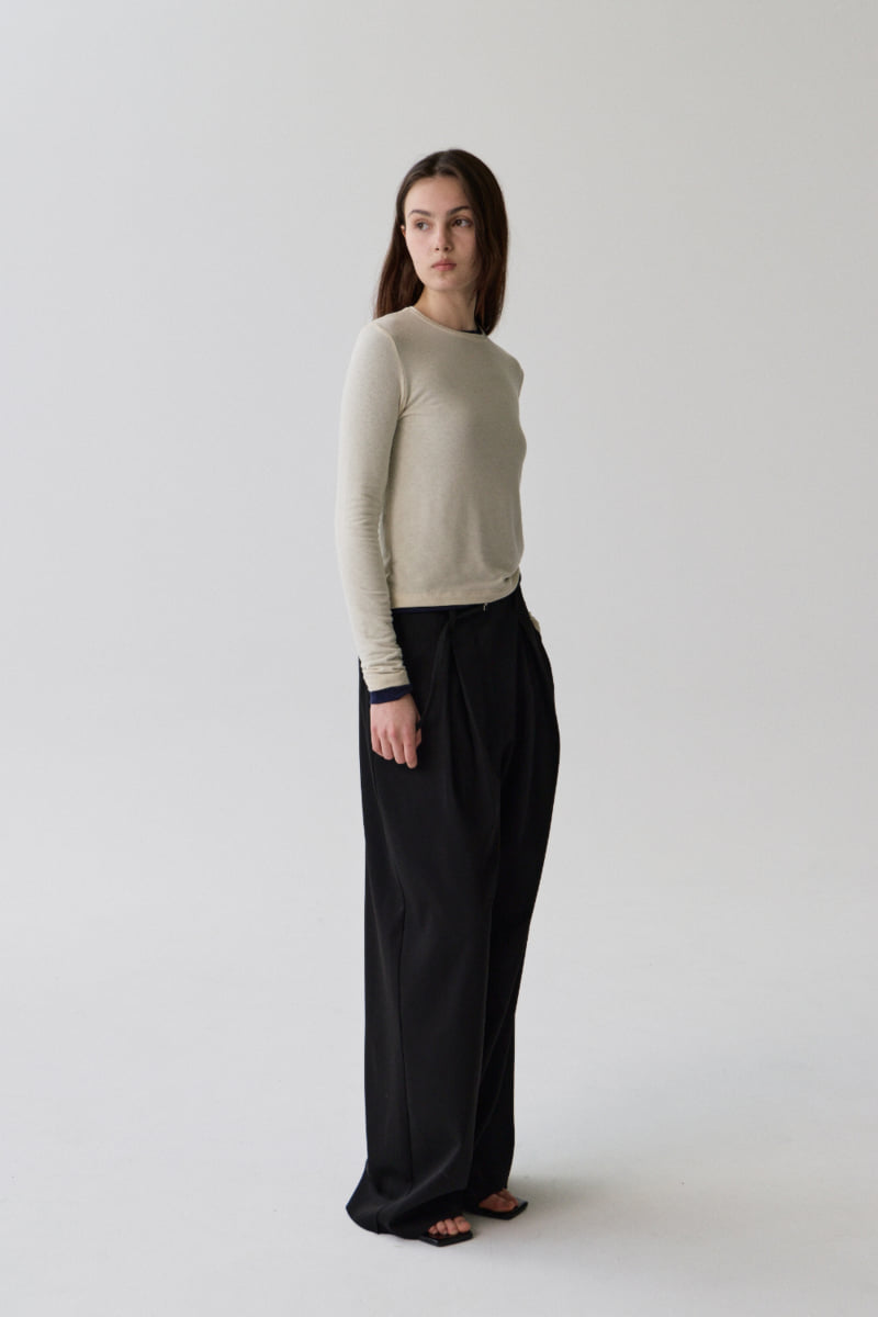 Understanding - Korean Women Fashion - #momslook - Like Tee - 5