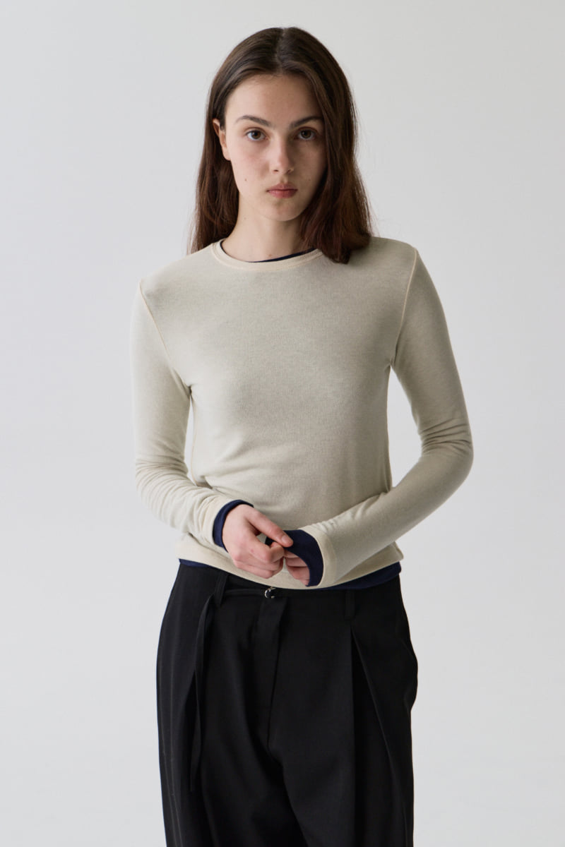 Understanding - Korean Women Fashion - #momslook - Like Tee - 7