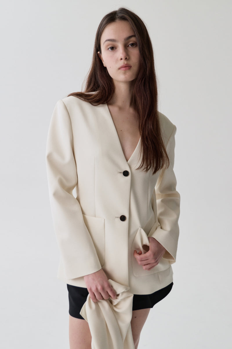 Understanding - Korean Women Fashion - #momslook - Scarf Jacket - 9