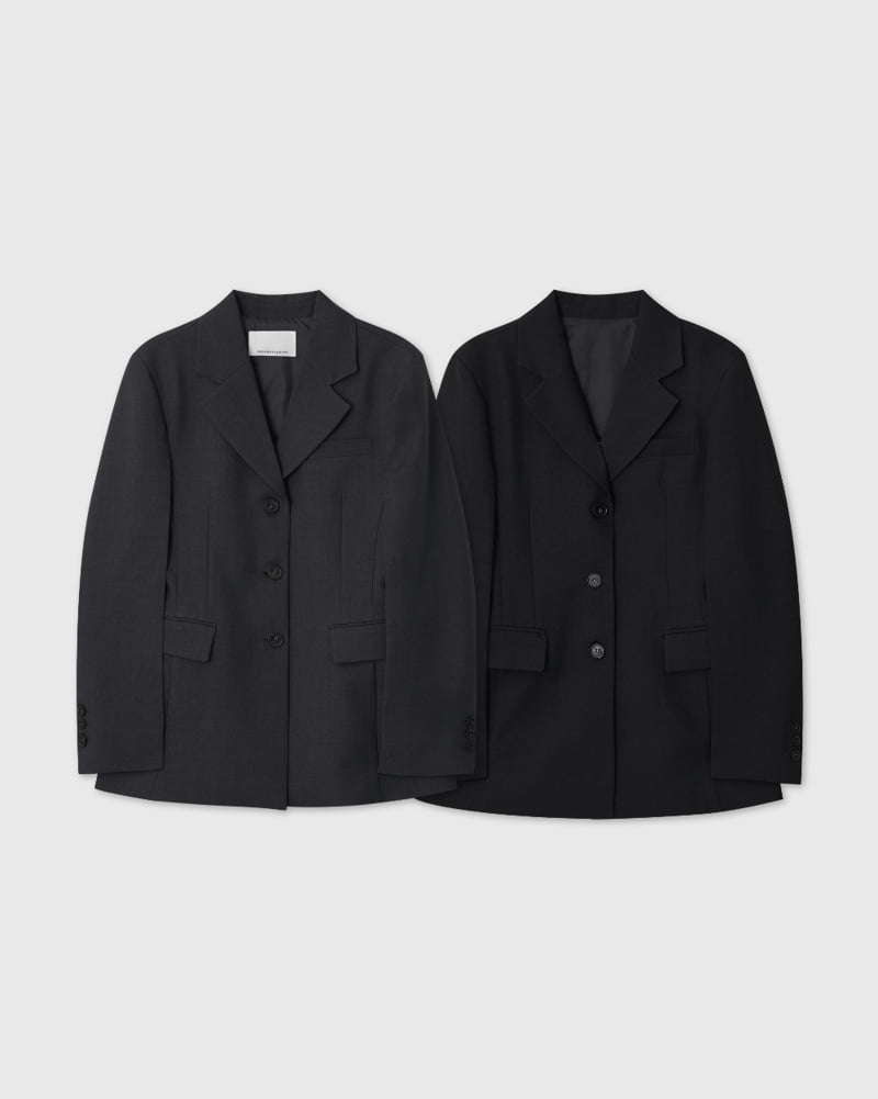 Understanding - Korean Women Fashion - #momslook - Vince Line Jacket