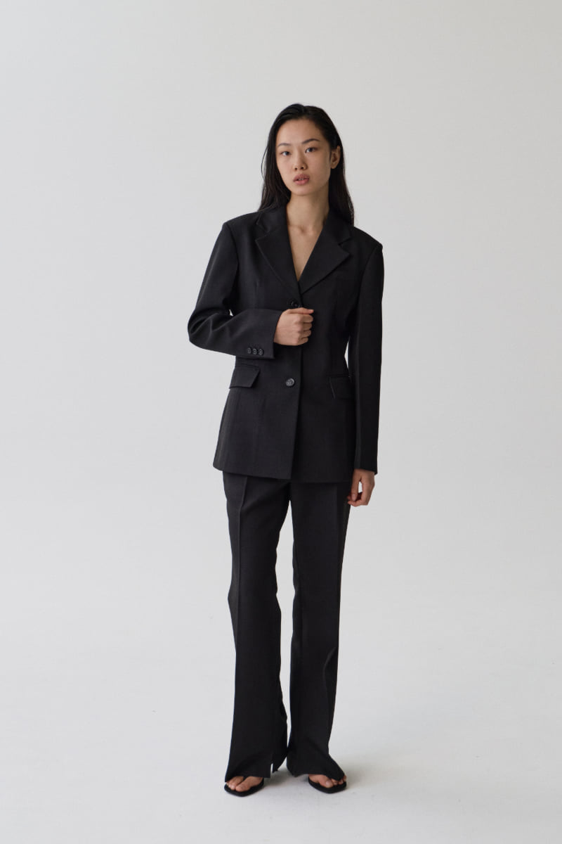 Understanding - Korean Women Fashion - #momslook - Vince Line Jacket - 3