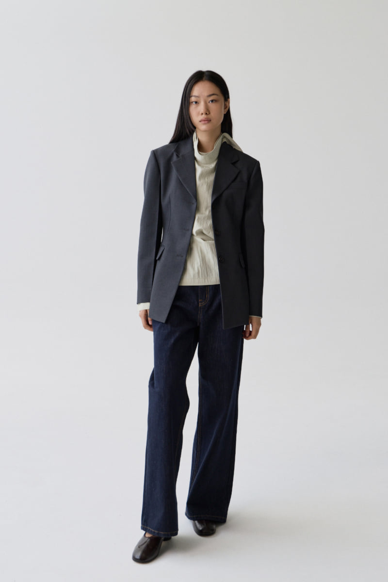 Understanding - Korean Women Fashion - #momslook - Vince Line Jacket - 8