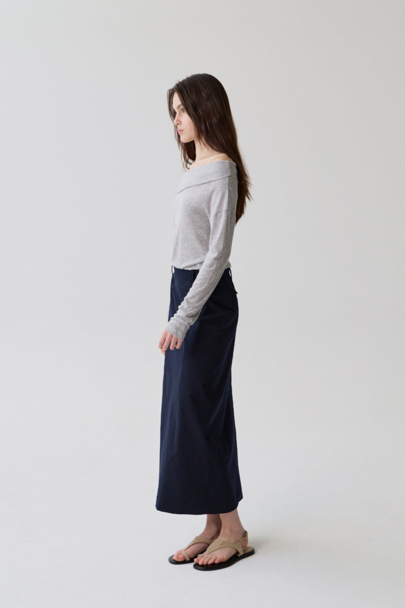Understanding - Korean Women Fashion - #momslook - Wool Silk Belt Skirt - 3