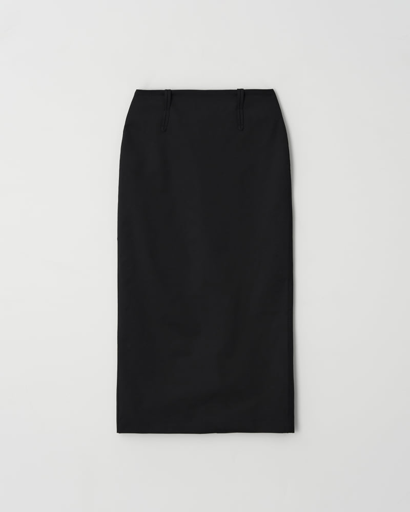 Understanding - Korean Women Fashion - #momslook - Wool Silk Belt Skirt - 5