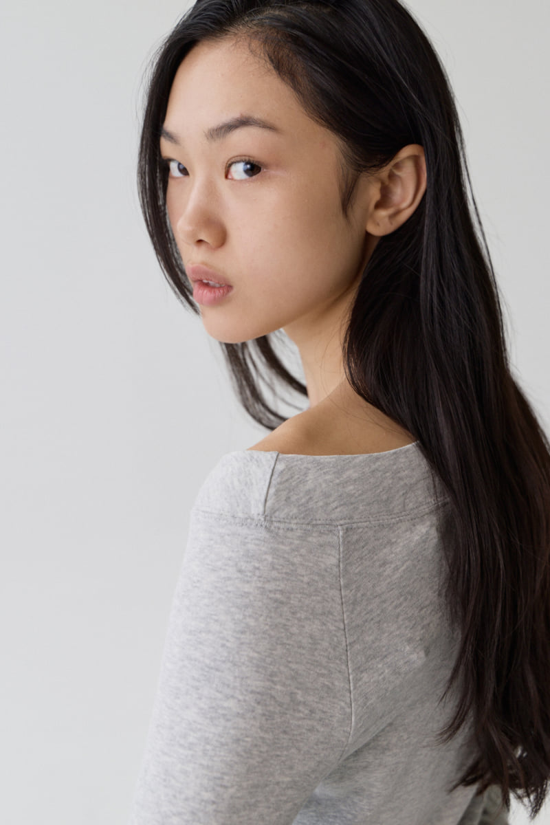 Understanding - Korean Women Fashion - #momslook - Geo Off-Shoulder Tee - 6