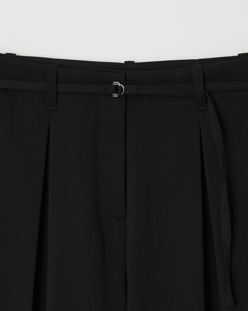 Understanding - Korean Women Fashion - #momslook - Double Pleated Wide Pants - 11