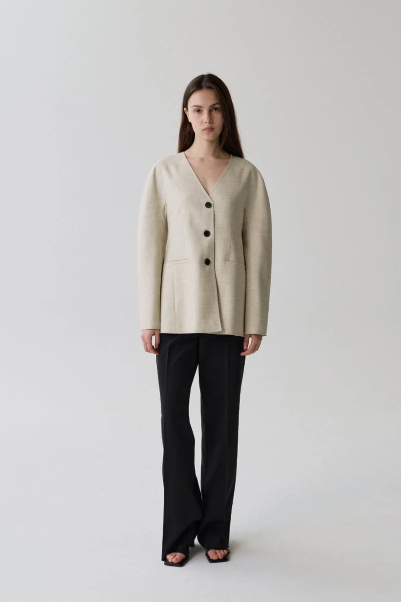 Understanding - Korean Women Fashion - #momslook - Boca Volume Jacket - 2