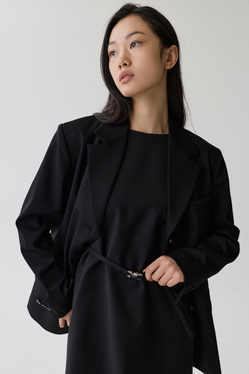 Understanding - Korean Women Fashion - #momslook - Slit Oversized Jacket - 9