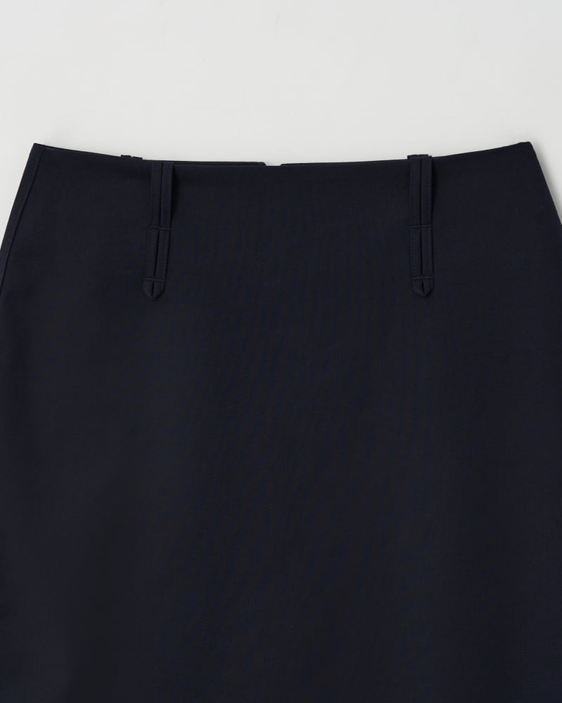Understanding - Korean Women Fashion - #pursuepretty - Wool Silk Belt Skirt - 11