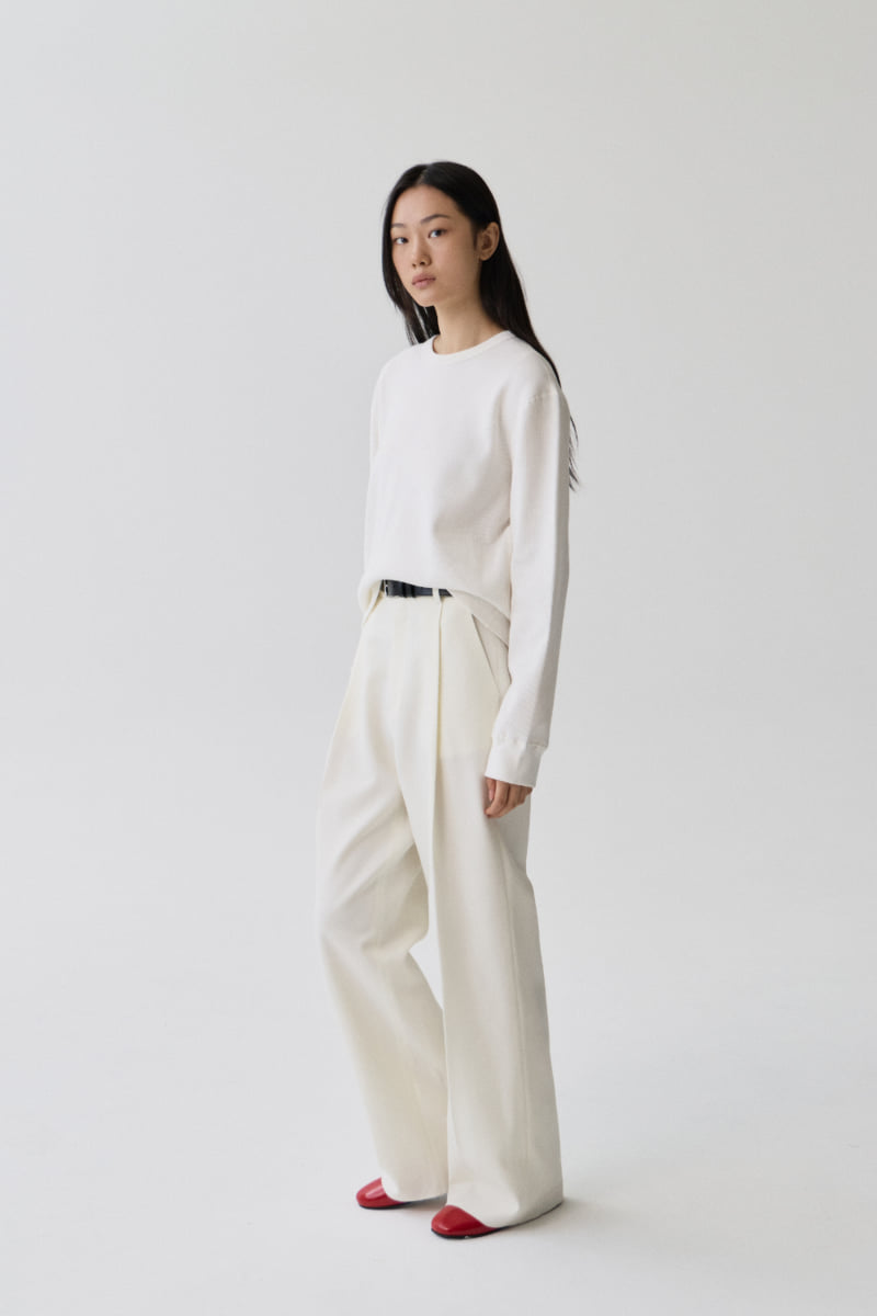 Understanding - Korean Women Fashion - #pursuepretty - Essential Waffle Tee - 8