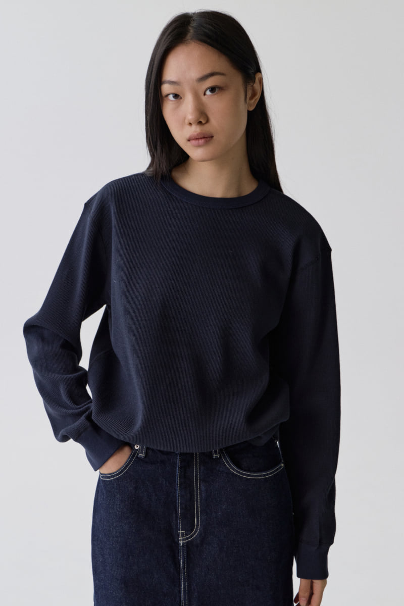 Understanding - Korean Women Fashion - #shopsmall - Essential Waffle Tee - 11