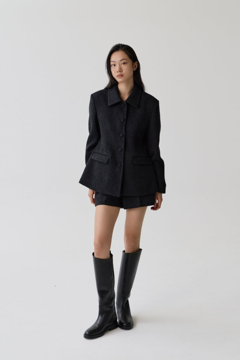Understanding - Korean Women Fashion - #thatsdarling - Lind Tweed Shorts - 2