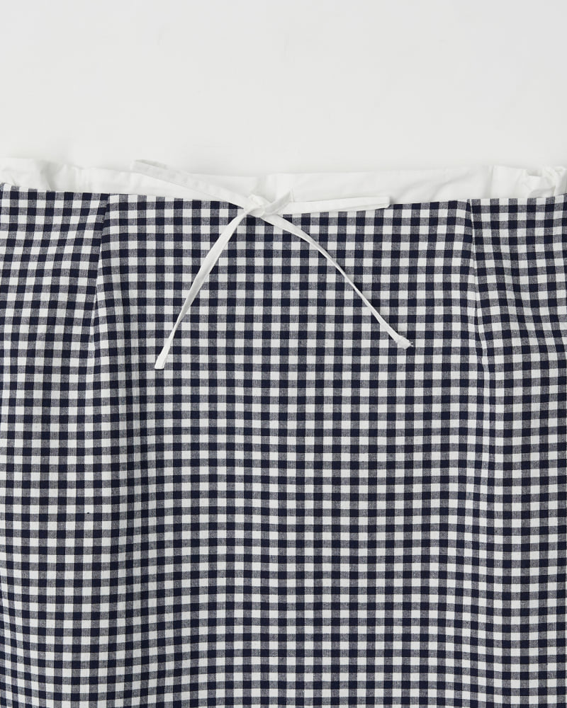Understanding - Korean Women Fashion - #vintageinspired - Gingham Midi Skirt - 8