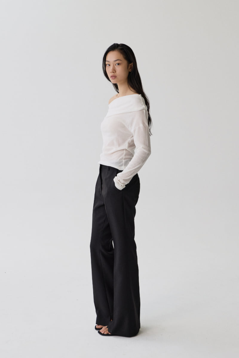 Understanding - Korean Women Fashion - #womensfashion - Vince Slit Pants - 9