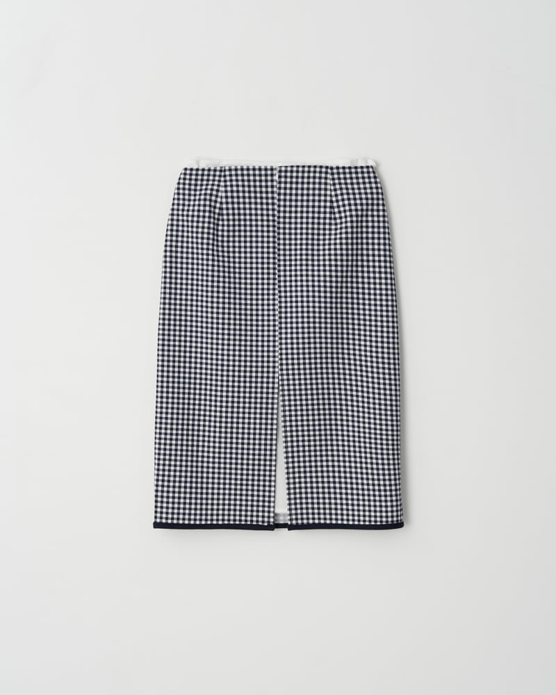 Understanding - Korean Women Fashion - #womensfashion - Gingham Midi Skirt - 7