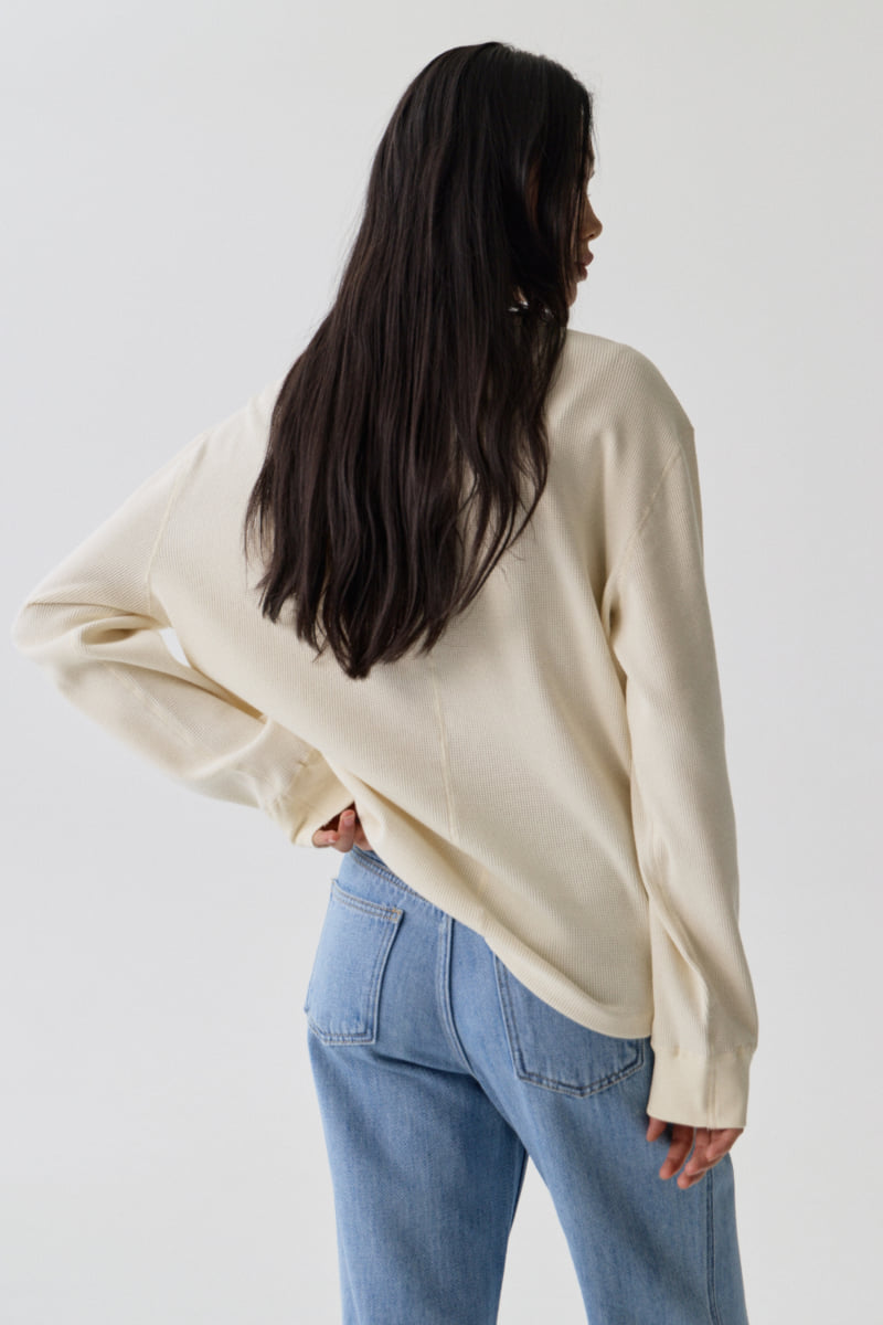 Understanding - Korean Women Fashion - #womensfashion - Essential Waffle Tee - 5