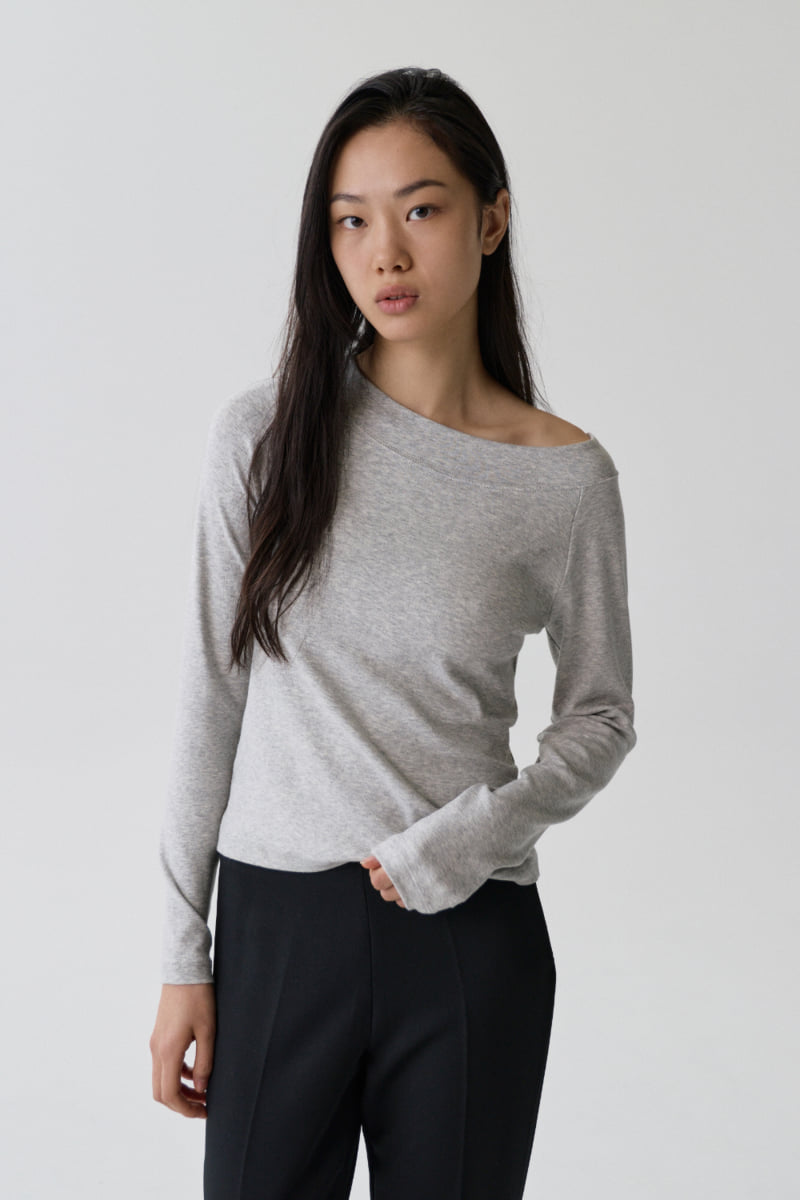 Understanding - Korean Women Fashion - #womensfashion - Geo Off-Shoulder Tee - 7