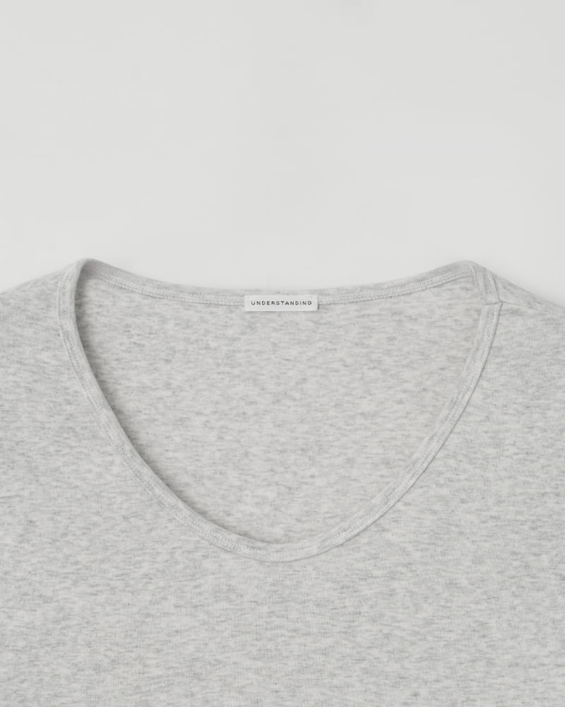 Understanding - Korean Women Fashion - #womensfashion - Essential V-Neck Tee - 10