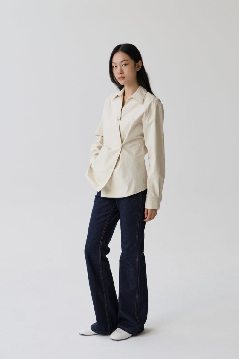 Understanding - Korean Women Fashion - #womensfashion - Open Collar Shirt - 3