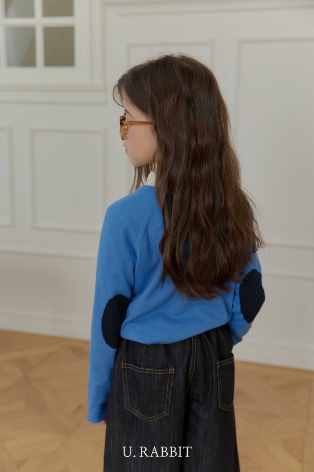 Urban Rabbit - Korean Children Fashion - #Kfashion4kids - Elbow Point Knit Tee - 10