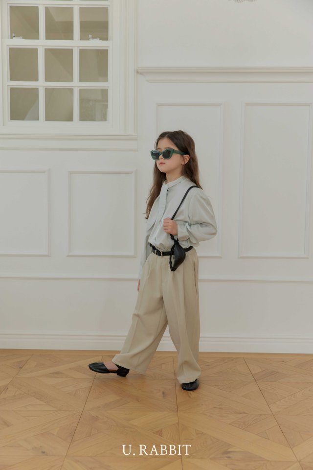 Urban Rabbit - Korean Children Fashion - #Kfashion4kids - Flowing Two-tuck Slacks - 6