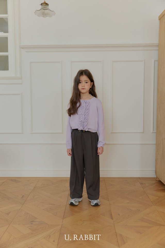Urban Rabbit - Korean Children Fashion - #childofig - Frill Layered Knit Set - 10