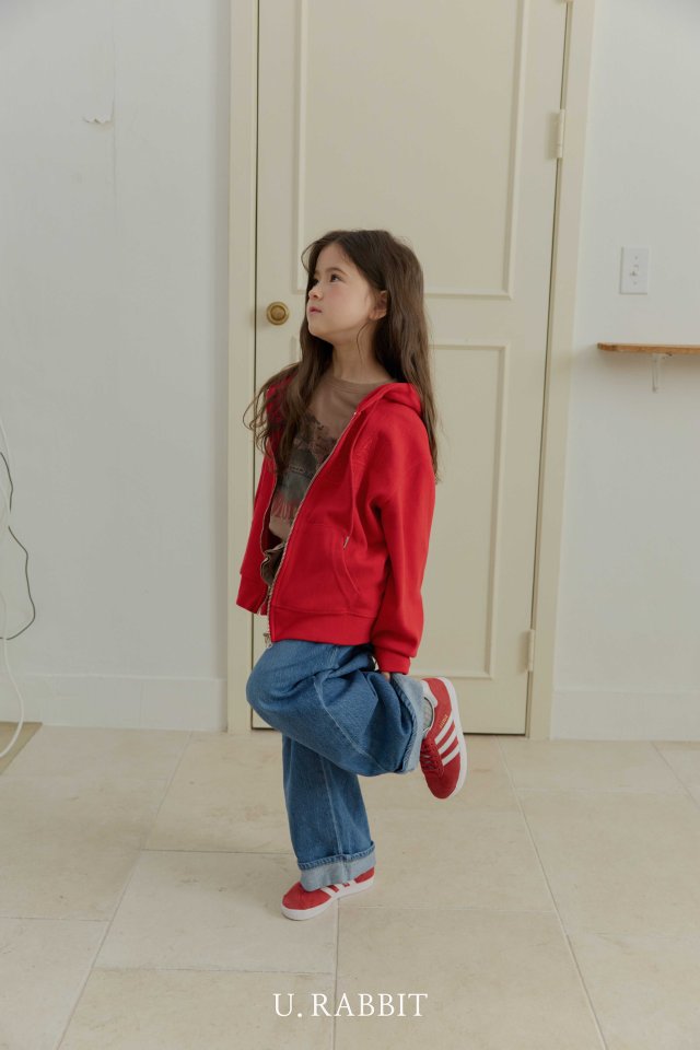 Urban Rabbit - Korean Children Fashion - #designkidswear - Curved Tencel Denim Pants - 11