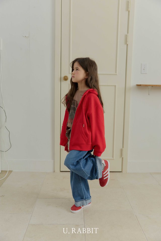 Urban Rabbit - Korean Children Fashion - #designkidswear - Original Hoodie Zip-up - 6