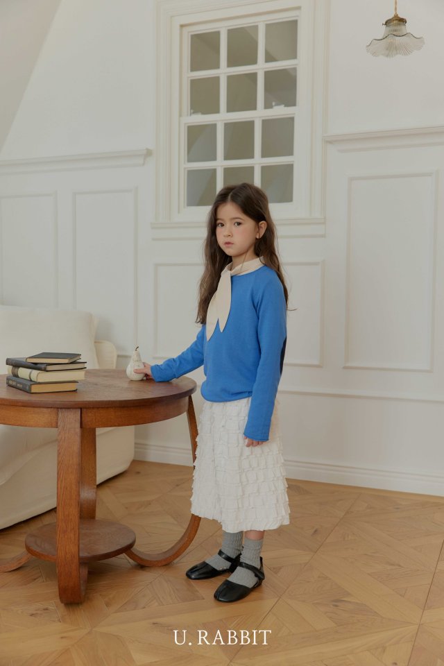 Urban Rabbit - Korean Children Fashion - #childrensboutique - Scarf Blouse - 4