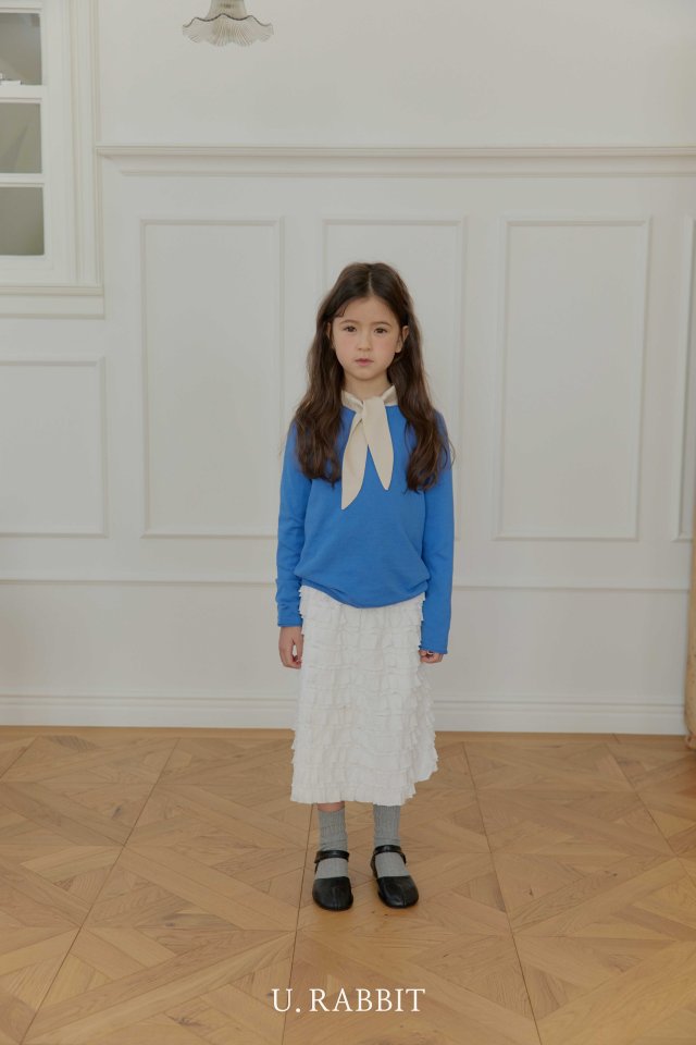 Urban Rabbit - Korean Children Fashion - #discoveringself - Scarf Blouse - 5