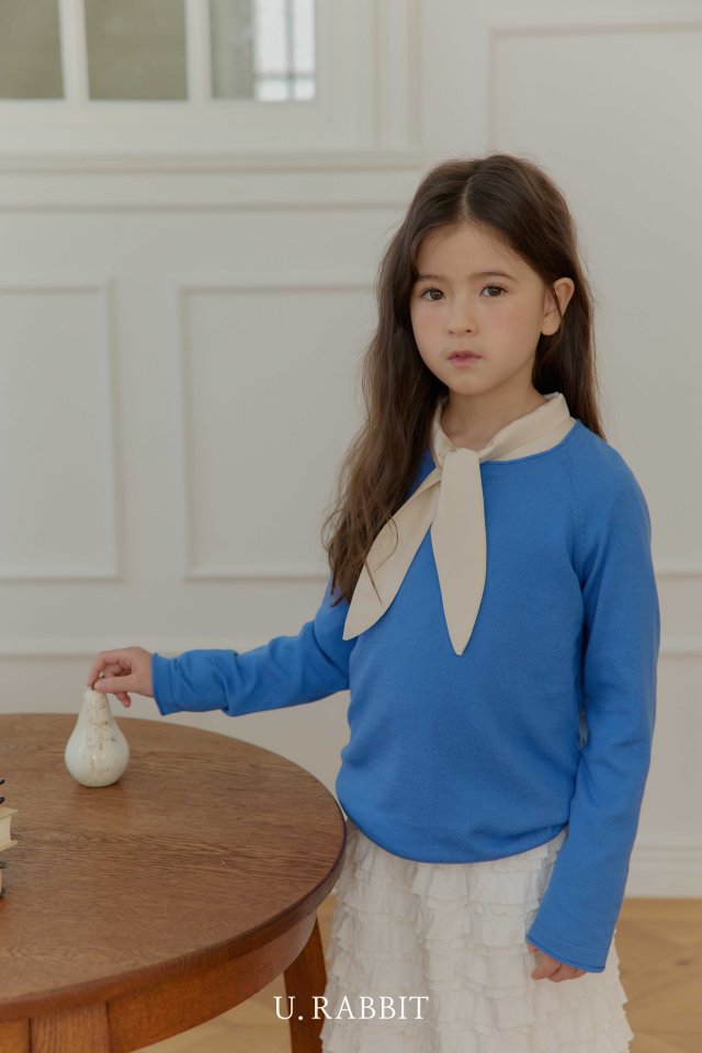 Urban Rabbit - Korean Children Fashion - #fashionkids - Scarf Blouse - 6